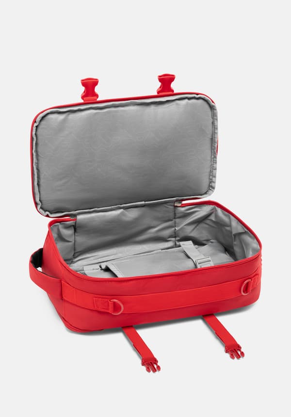 Wittchen Unisex Multifunktionell 2-i-1 Flygplansryggsäck Röd Polyester