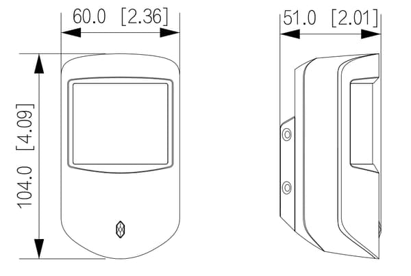 TRÅDLØS PIR-SENSOR ARD1233-W2(868) DAHUA