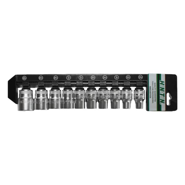 HONITON SOCETS 10 kpl. 1/2" HONIDRIVER