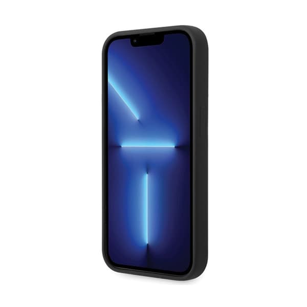 BMW Silikone Metal Logo - iPhone 15 Pro Max Cover (Sort)