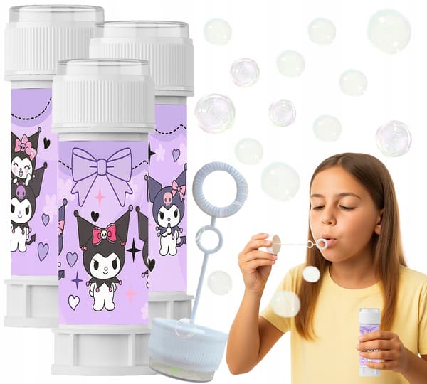 Kuromi Kitty Halo Bunny tvålbubblor för barn 60ml
