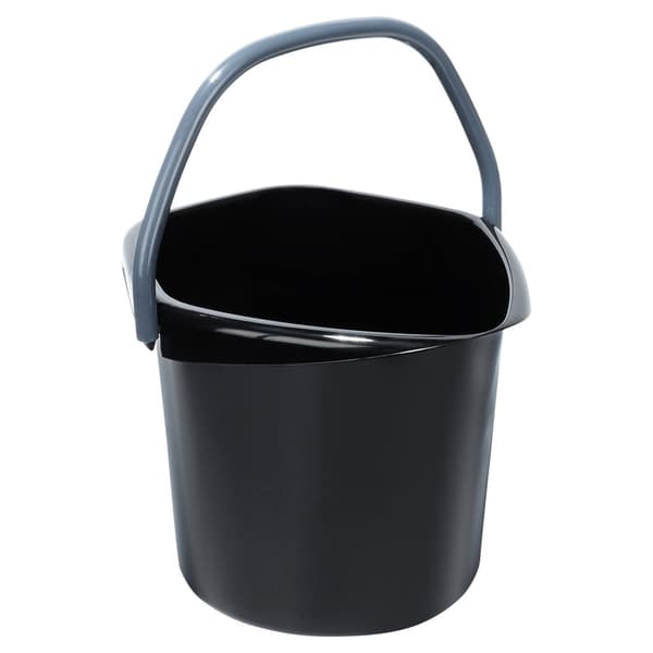 Sort plastikspand 14 l