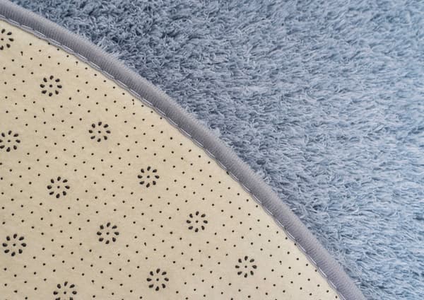 Alpaca Strado rundt tæppe 90x90 - AlpaSølv