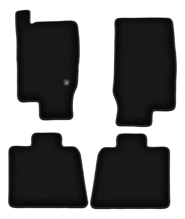 BASIC-mustat velour-lattiamatot Ford Explorerin asiakasmalliin (0)