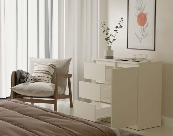 Malwa 1D3S Kommode Cashmere Beige