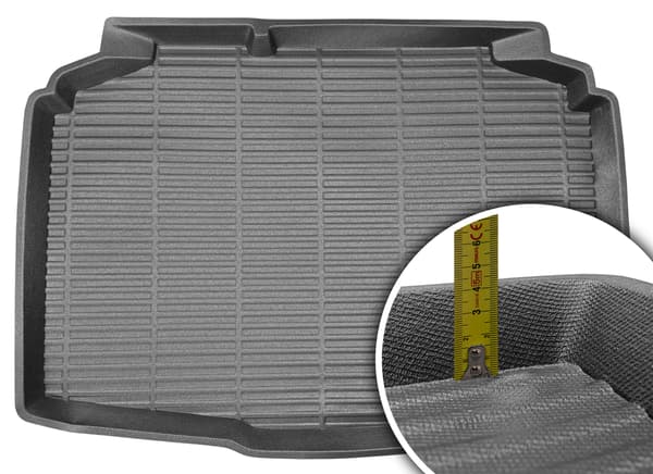 Skoda Fabia IV Hatchback 2021 - LUCKY3D Bagagerumsmåtte