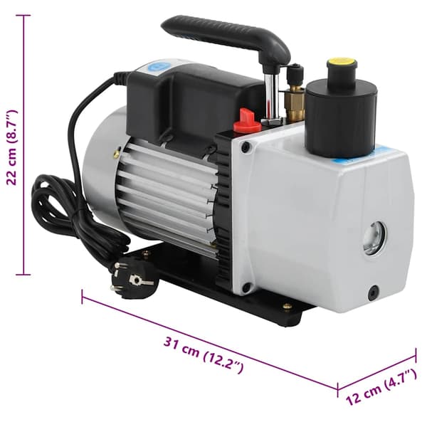 Vakuumpump 50 l/min 2-stegs