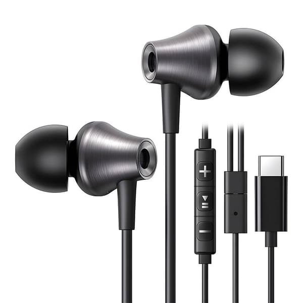 Ugreen EP105 Kablede In-Ear Hovedtelefoner, USB-C, 1,2 m (Sort)