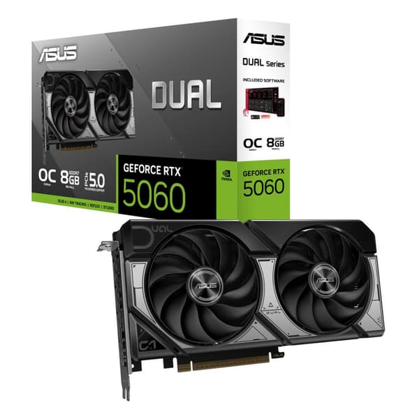ASUS DUAL RTX 5060 8GB OC grafikkort