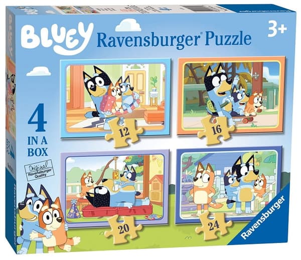 Ravensburger 03111 3111 Bluey 4in1 Palapeli