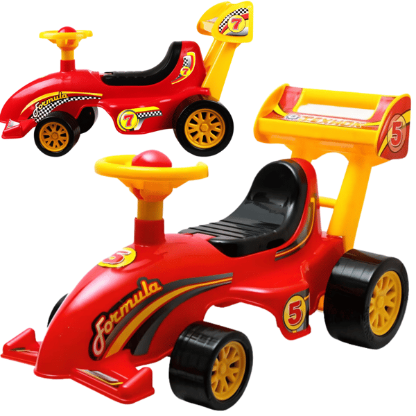 Åkbar Formula Racer Solid Ryggstöd Enkel Manövrering Tutljud