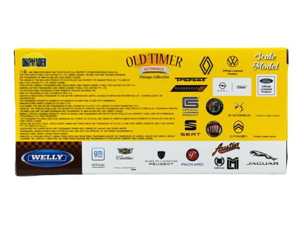 Welly VANHA timer 1968 Citroen Mehari katolla vihreä 1:34 43792