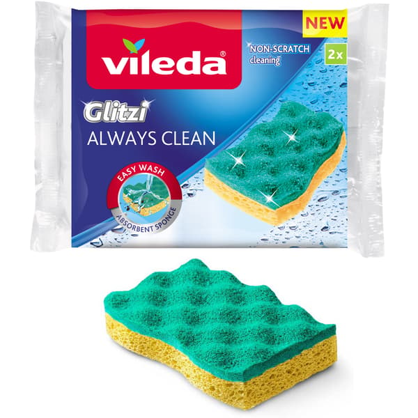 229235 Vileda svamp Glitzi Alltid Ren