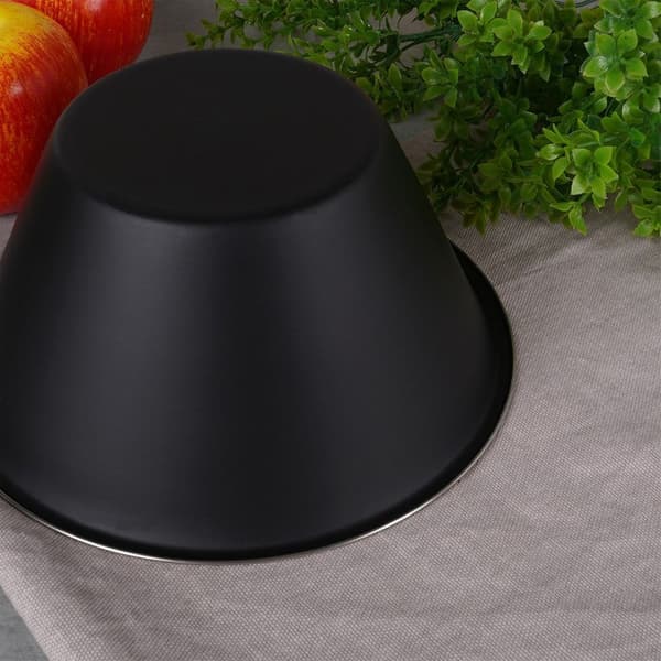 Svart stålskål 22 cm, 2 l