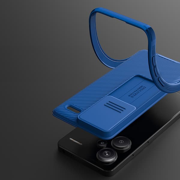 Nillkin CamShield Pro-fodral för Redmi Note 13 Pro Plus 5G (blå)