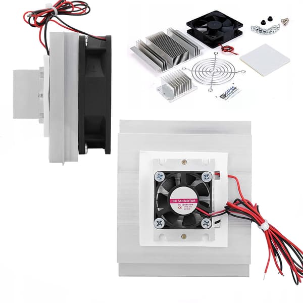 Peltier Kølesæt TEC1-12706 Heatsinks DIY Fan