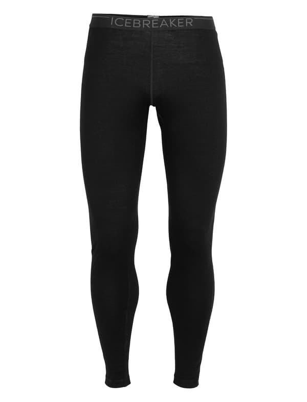 ICEBREAKER M 260 TECH LEGGINGS SORT, XX LARGE