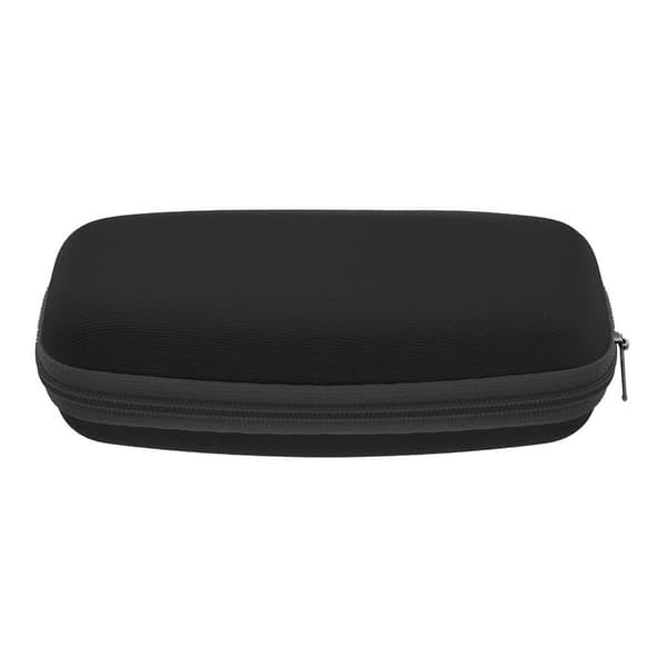 Fleksible, ovale børnebrillestel med klare linser + Sunoptic K3C elastik, sort