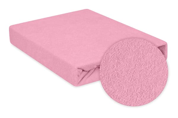 Frottélagen med elastik CLASSIC 60x120x10 Pink