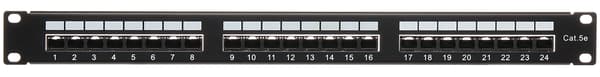 Patchpanel RJ-45 PP-24/RJ/C