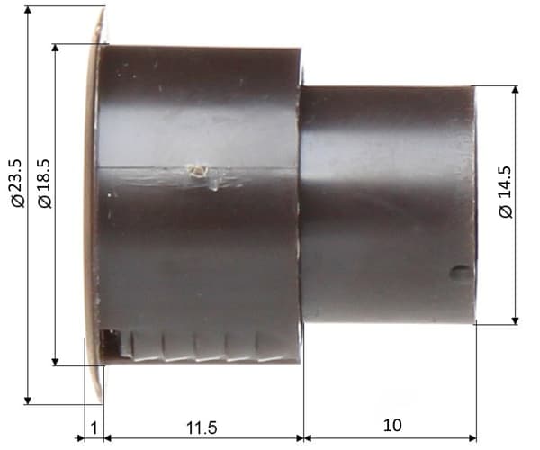CYLINDRISK REEDBRYTARE KN-CA36-B