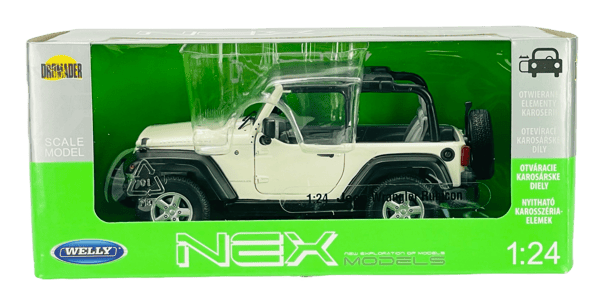 WELLY 2007 JEEP WRANGLER VIT 1:24 22489