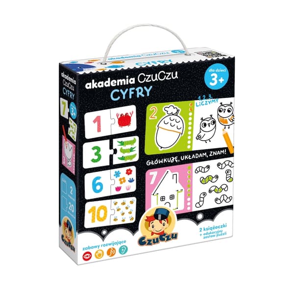 CzuCzu Pedagogiskt Spel - Nummerakademi - Lär dig räkna 3+