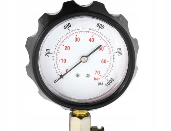 DIESEL KOMPRESSIONSTRYK TESTER 0-70 BAR MAX ADAPTERE