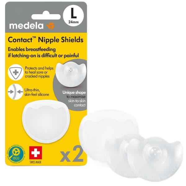 Medela silikone kontaktpads L 2 stk