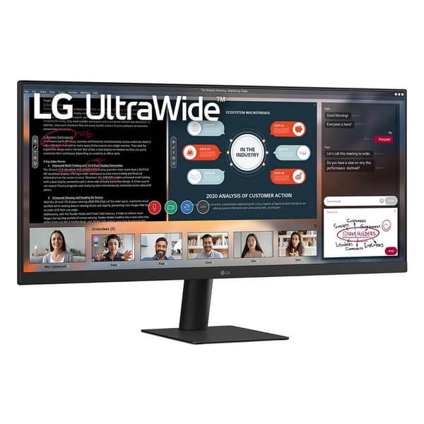LG LED 29 29U511A-B 2560x1080, 100Hz, sort skærm