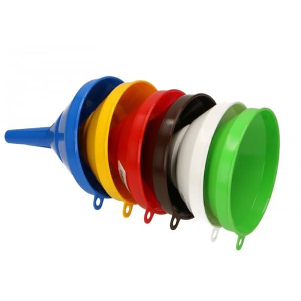 Muovinen suppilo 12 cm
