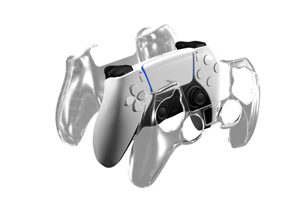 Beskyttelsesetui til PS5 FLASHFIRE-controller (transparent) FLASHFIRE P801