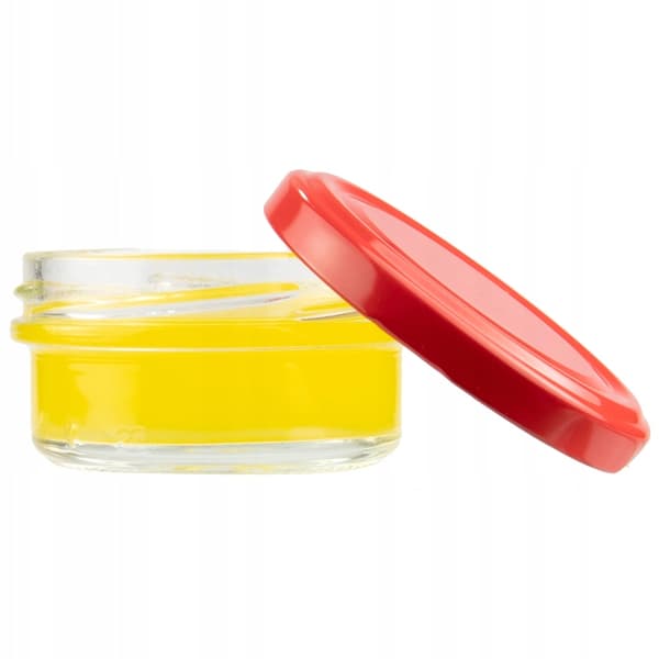 BURK 65ML + LOCK FÖR HONUNG SYLTGRÄDDE BRÖLLOPSPRESENTBURKAR