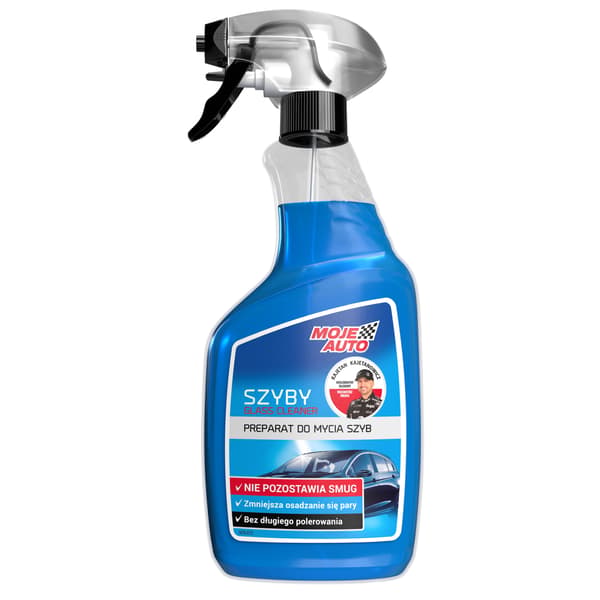 MOJE AUTO - Rengøringsmiddel til ruder 650ml - Sprayer
