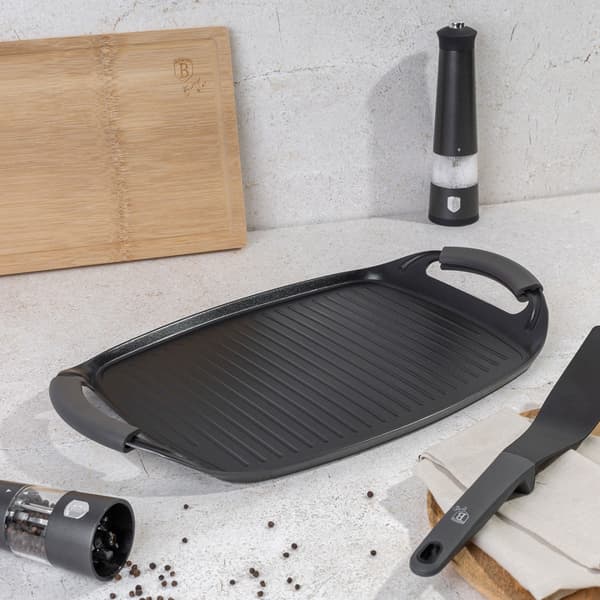 TITANIUM GRILLPLADE 47 cm BERLINGER HAUS BH-8137 ANTRACIT