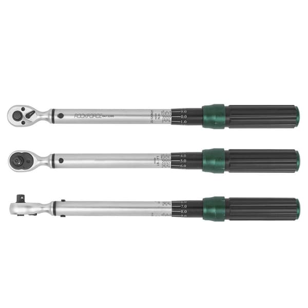 ROCKFORCE MOMENTNØGLE 3/8" 20-120Nm