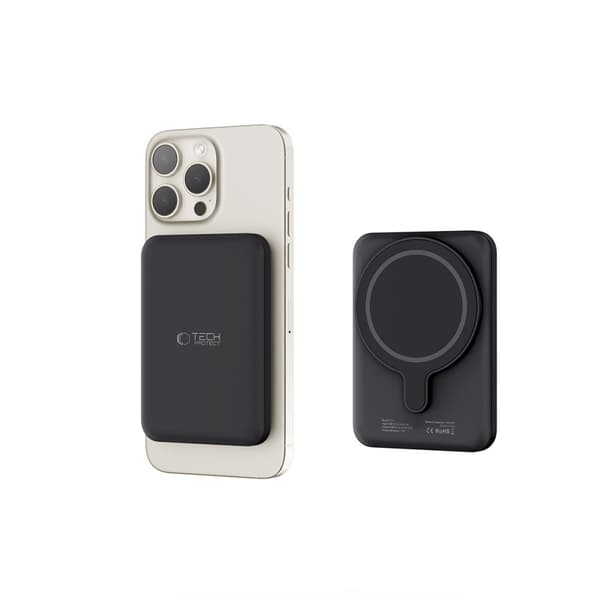 TECH-PROTECT PB10 LIFEMAG MAGSAFE -VARAPANKKI 5000 mAh MUSTA