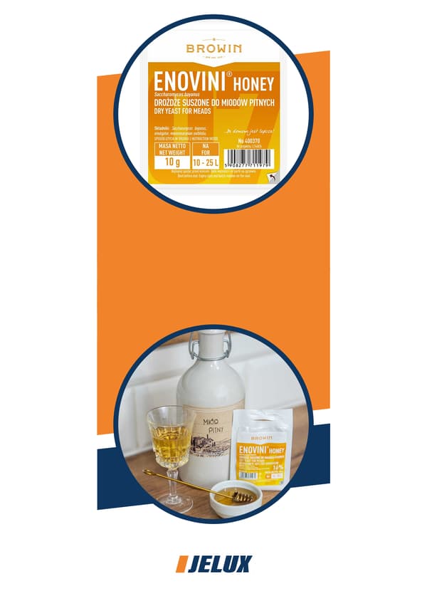 Enovini® Honning-vin-gær, 10 g