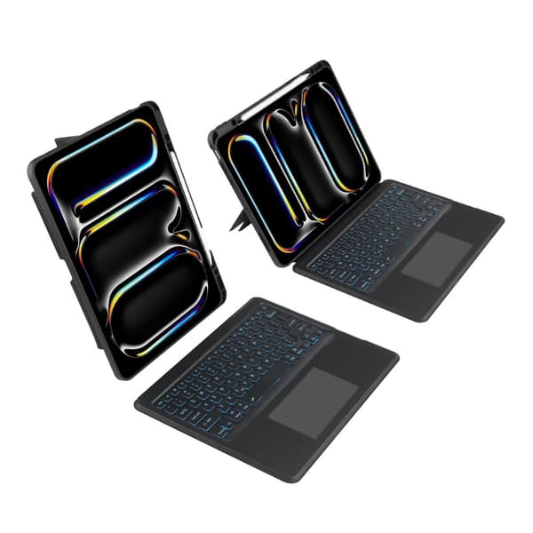TECH-PROTECT SCMAG-KYNÄ + NÄPPÄIMISTÖ IPAD PRO 13,7" / 2024 MUSTA