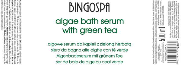 KOSMETIK MED ALGER OG GRØN TE SOM GAVE