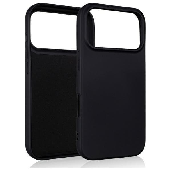 Beline Silikone Etui til iPhone 17 Pro Max Sort