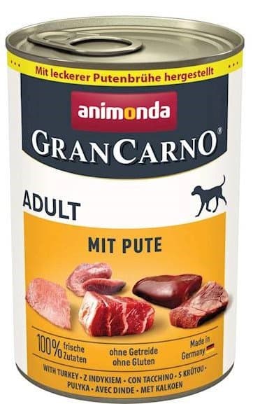 Animonda | Gran Carno | Hundefoder - 400g dåse - Kalkun 400g