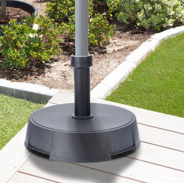 Betonfod til haveparasol 25 kg Antracit Stabil