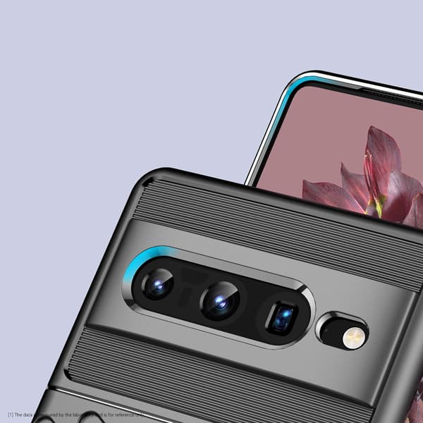 Thunder Case flexibelt armerat skal till Google Pixel 7 Pro svart