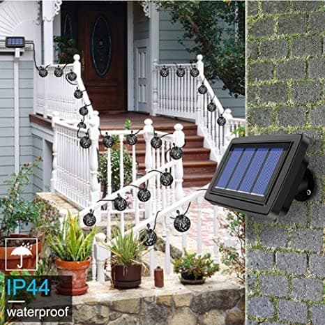GUIRLANDE SOLARHAVELYS 8 LED 2M VARM