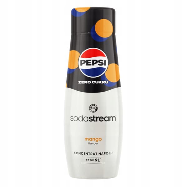 Set med 3 Sodastream PepsiMax siraper: Mango + Skogsfrukter + Passionsfrukt
