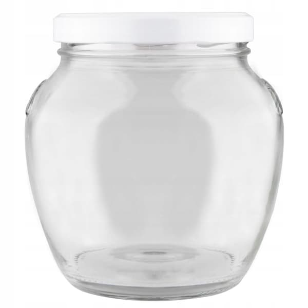 10x Vitt lock 110 mm diameter - 8 krokar