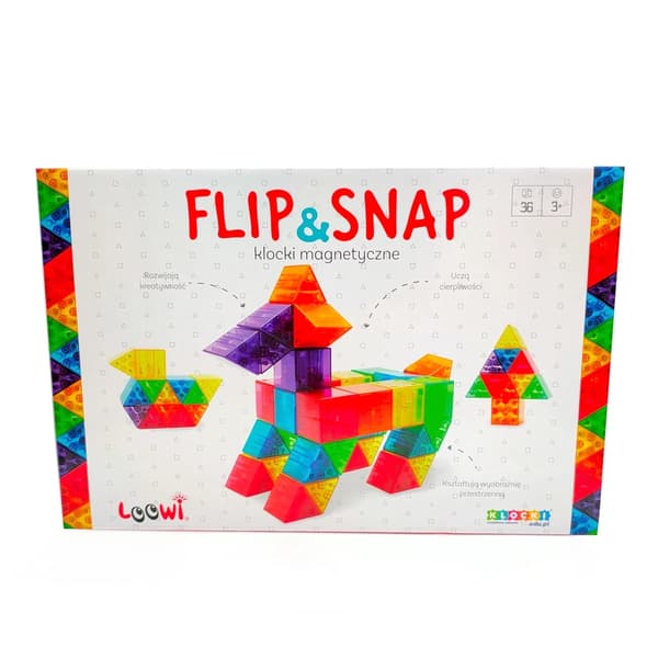 Vrid och klicka Loowi magnetiska block 36 bitar 4+