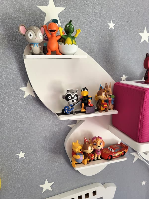 Display/Organisator til Tonies lydfigurer - Sommerfugl