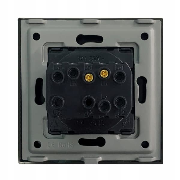 Lysafbryder 1P mekanisk indsats sort RTX SH